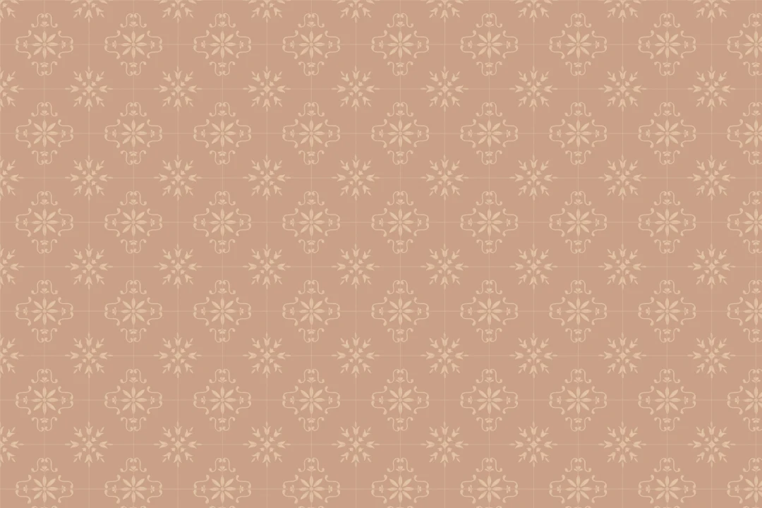 Blush Azulejo Geometric Tile Pattern Wallpaper Mural