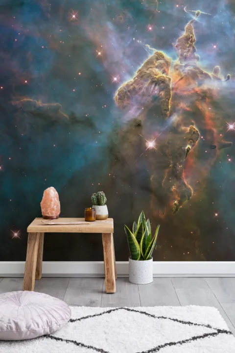 Mystic Mountain Nebula Tapetmaleri