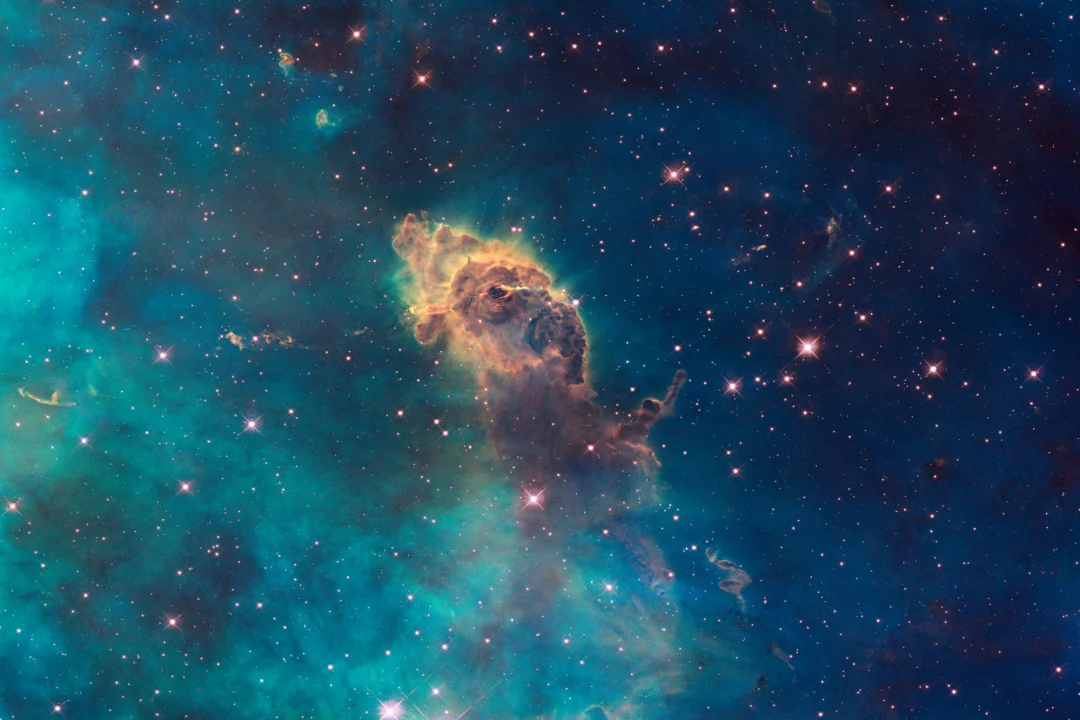 Stellar Jet Nebula Wallpaper Mural
