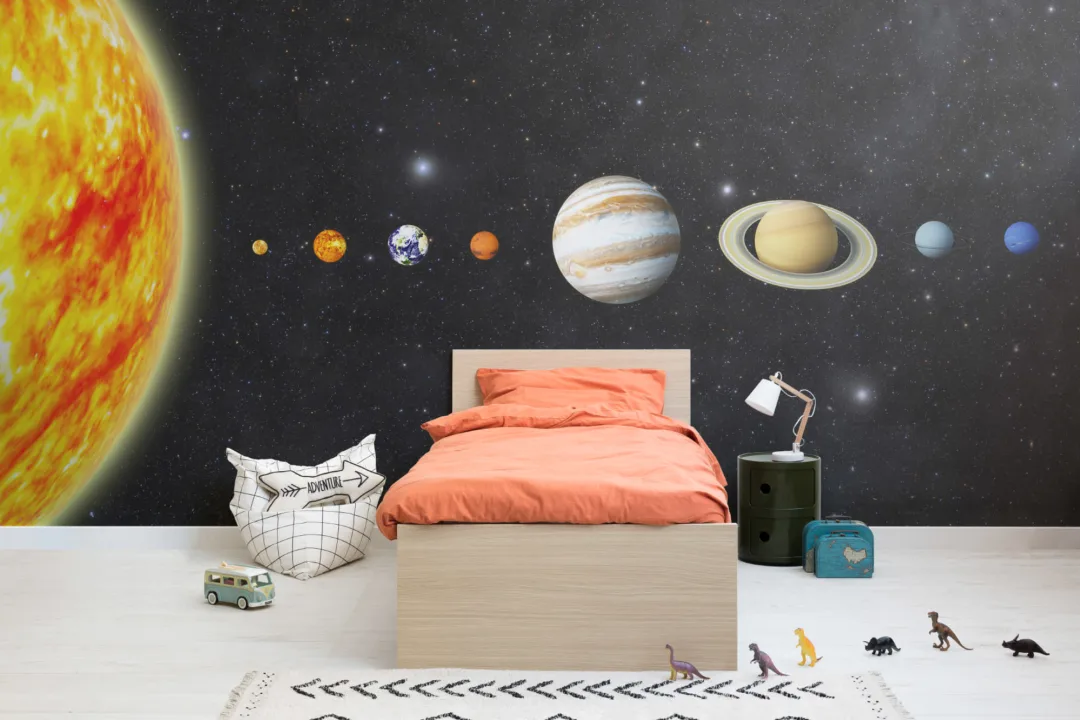 Papier Peint Panoramique Les Planètes