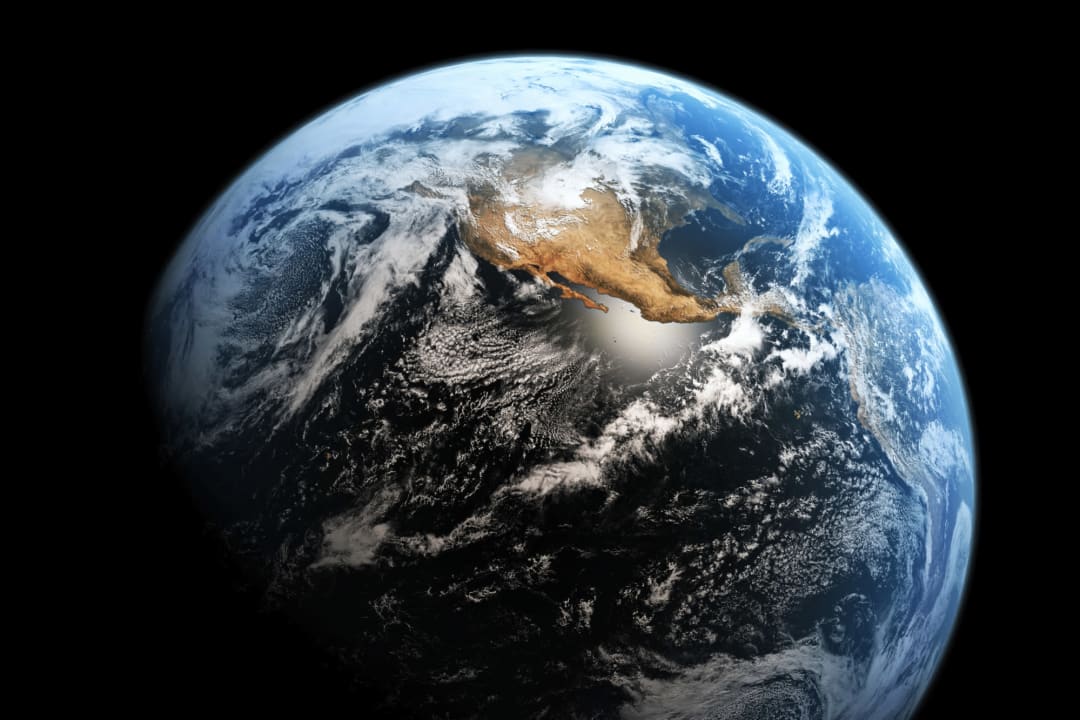 Mural Papel Pintado La Tierra en el Espacio