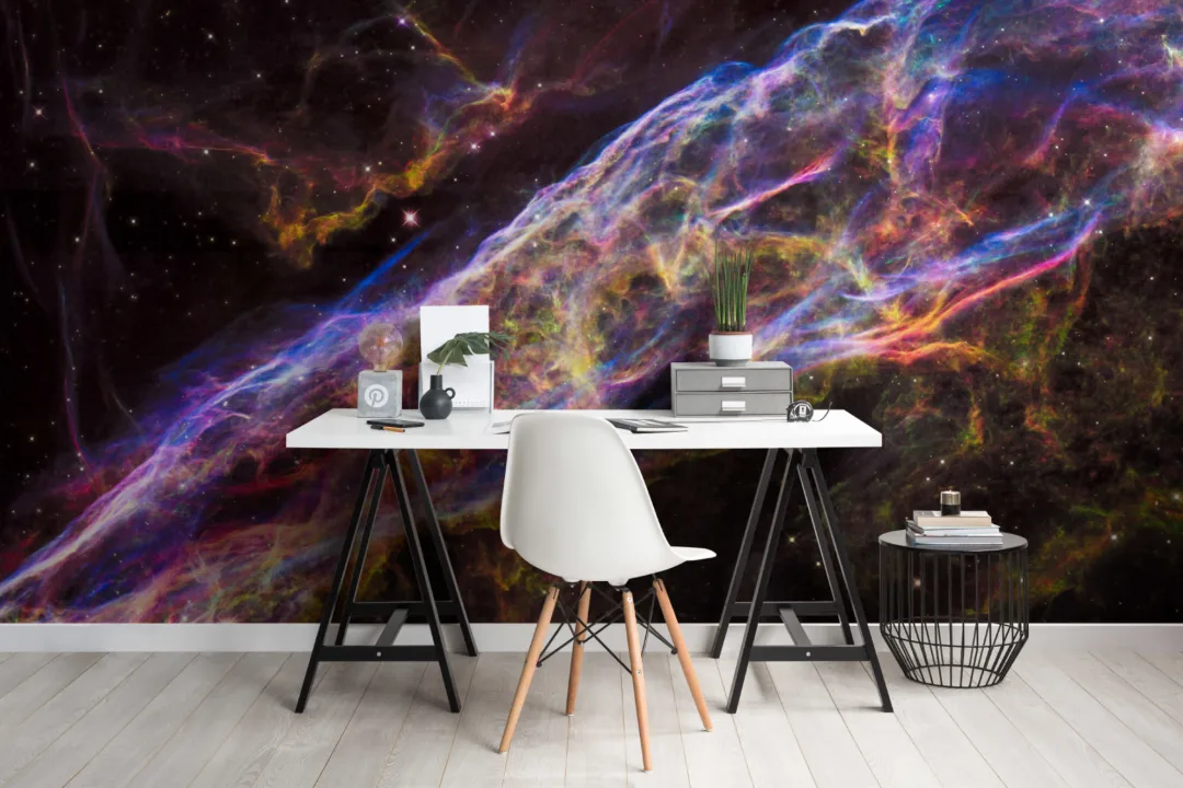 Veil Nebula Wallpaper Mural
