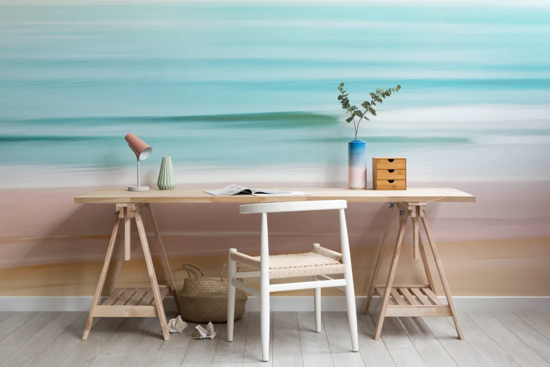 Beach Haze Wallpaper Mural