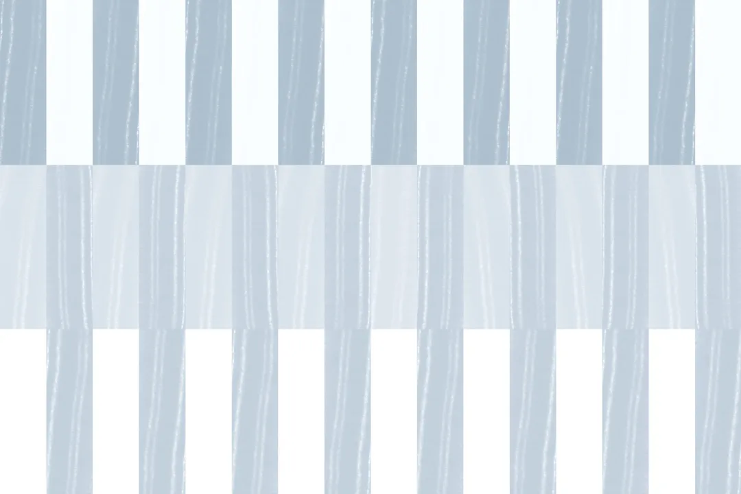Papel pintado a rayas azules escalonadas