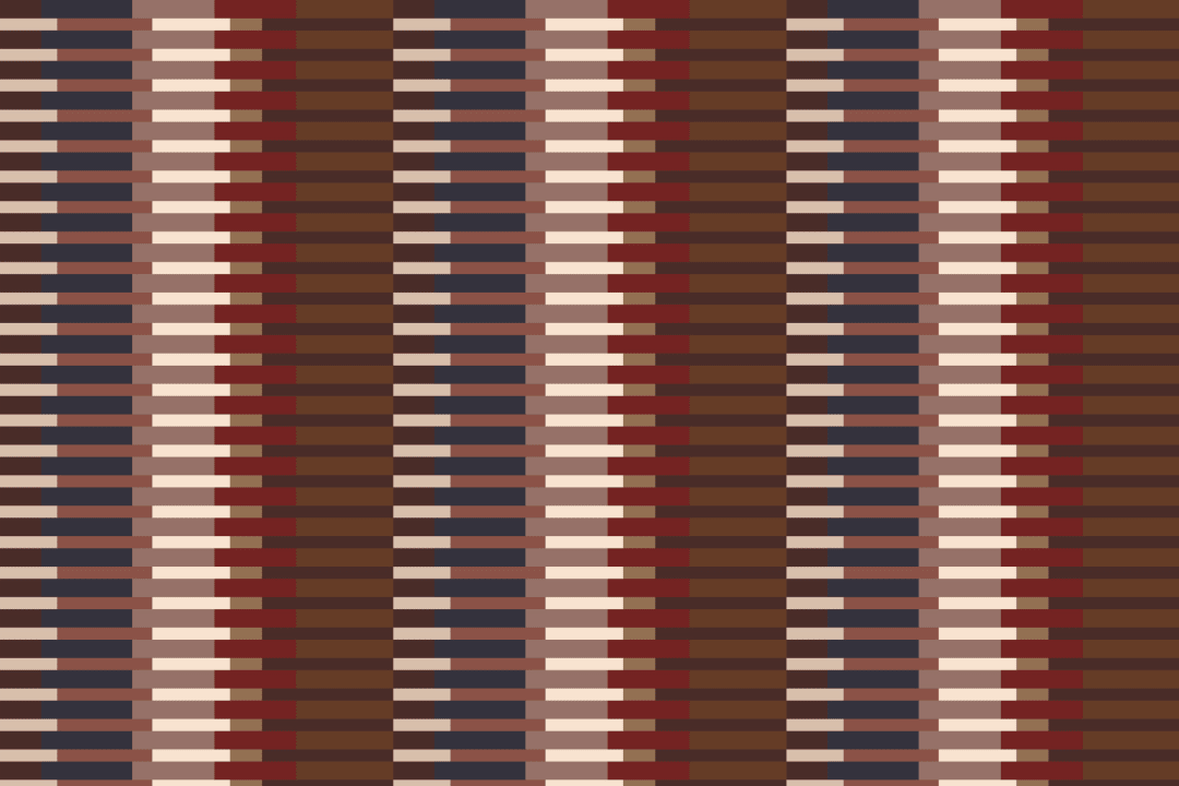 Multicolor Striped Geometric Modern Art Mural