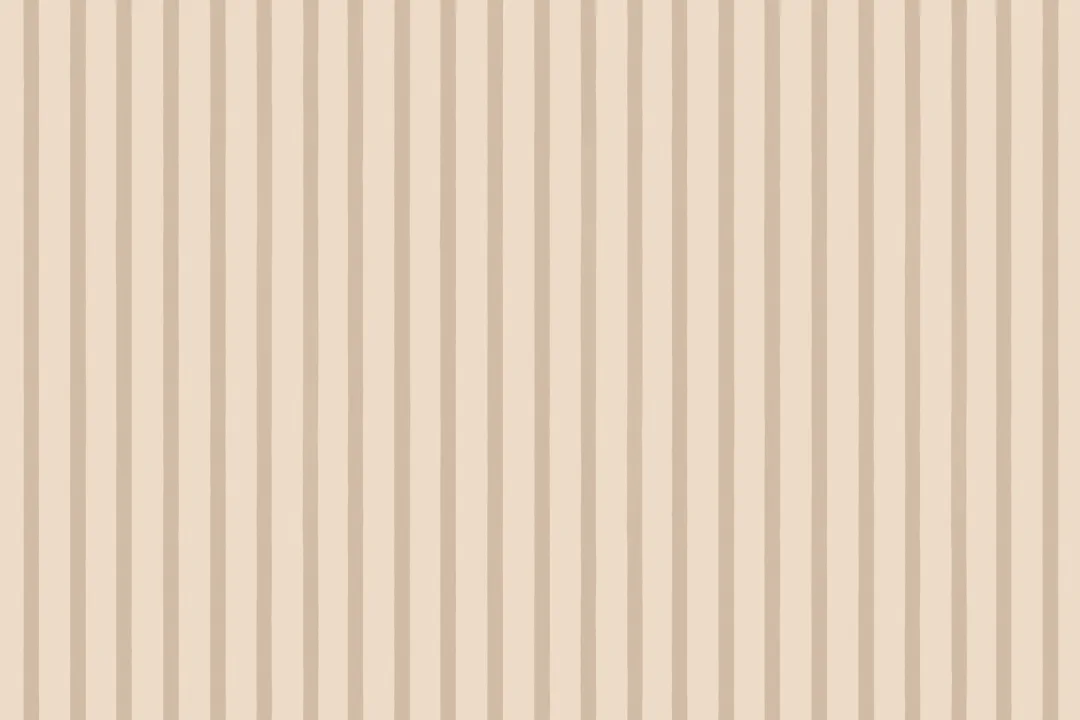 Diseño de Murales de Papel Pintado Contemporáneo Tranquilo a Rayas Beige