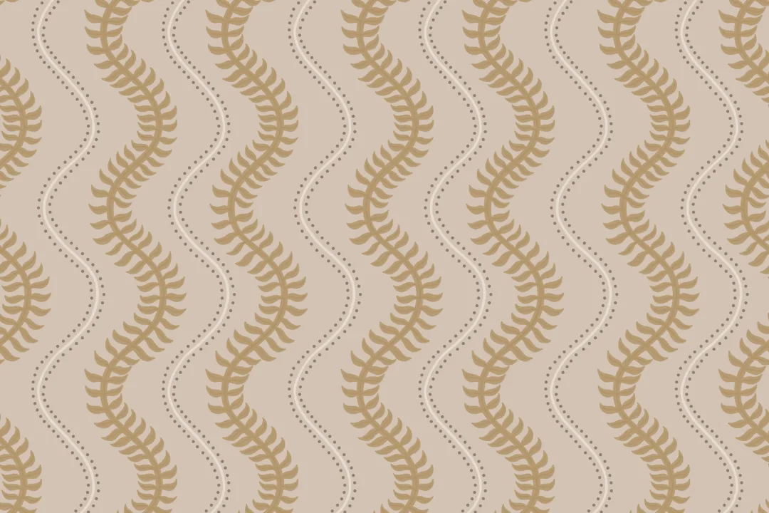 Yellow Wave Pattern Design Mural For Contemporary Spaces