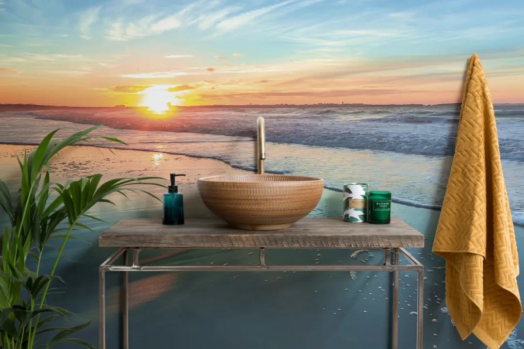 Portuguese Sunset Wallpaper Mural