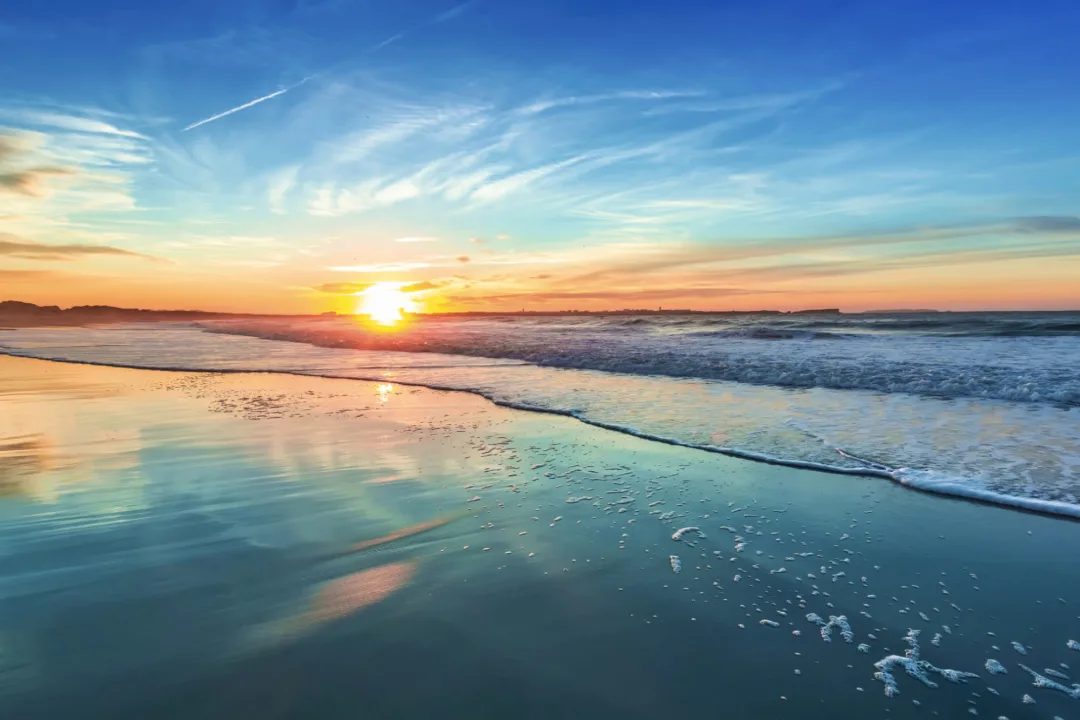 Portuguese Sunset Wallpaper Mural