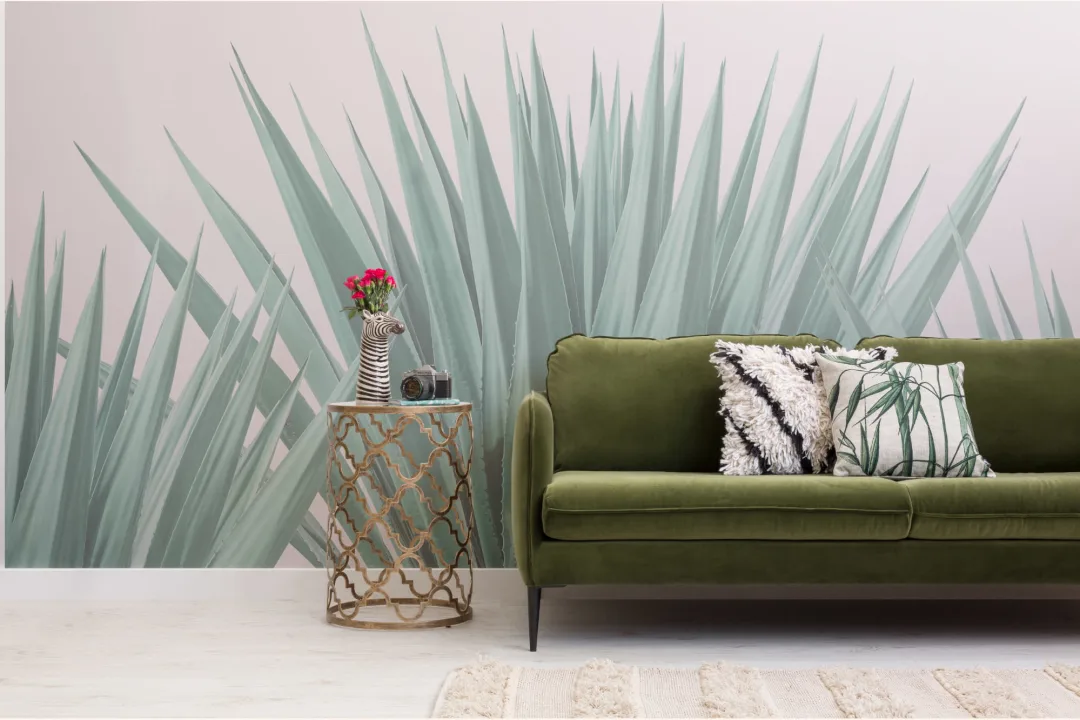 Agave Plant Wallpaper Mural