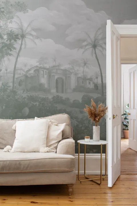 Green Frans Post Landscape Painting Mural