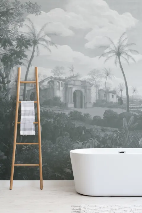 Mural de papel pintado de paisajes Blu Frans Post