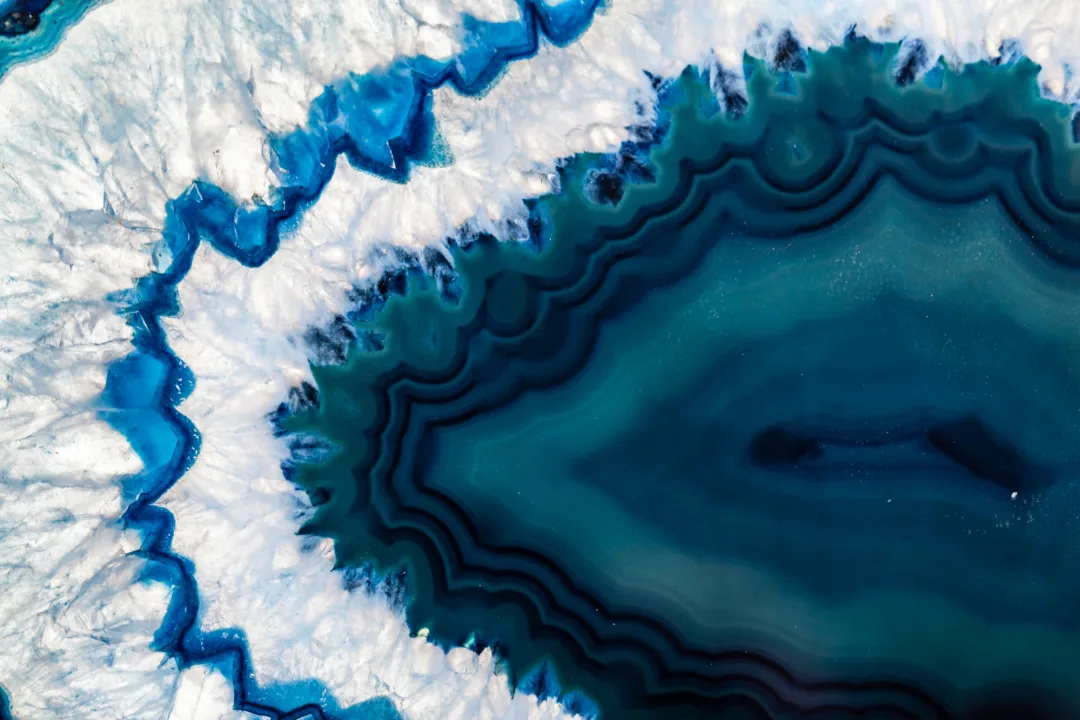 Agate Mineral Crystal Wallpaper Mural