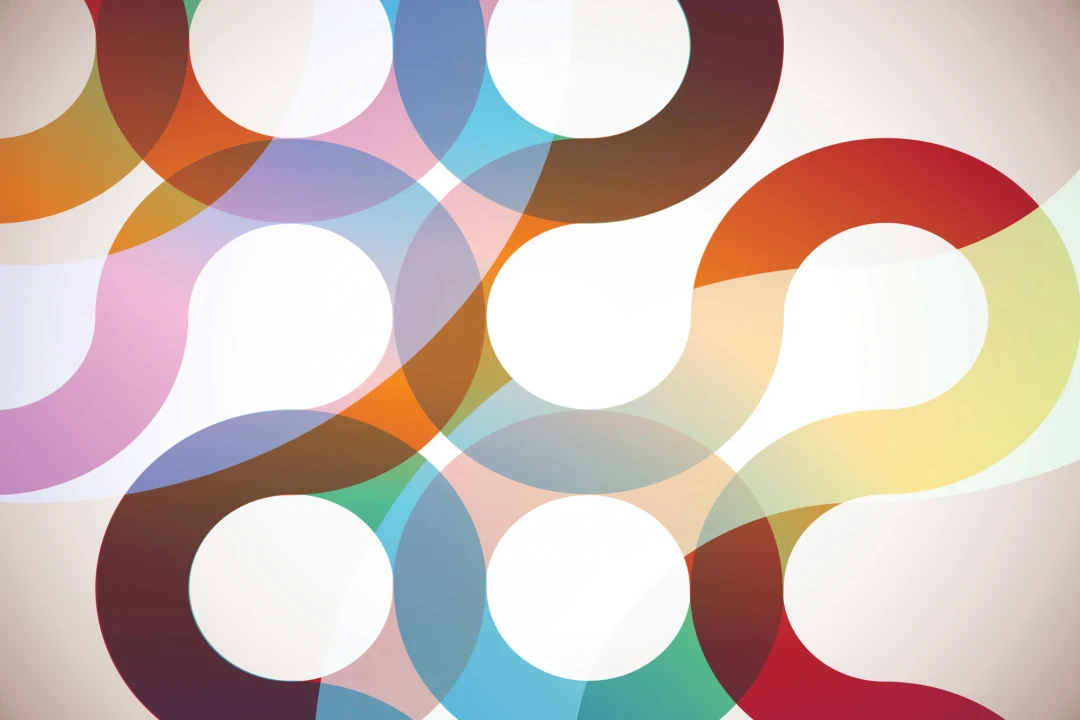 70s Retro Swirl Wallpaper Mural