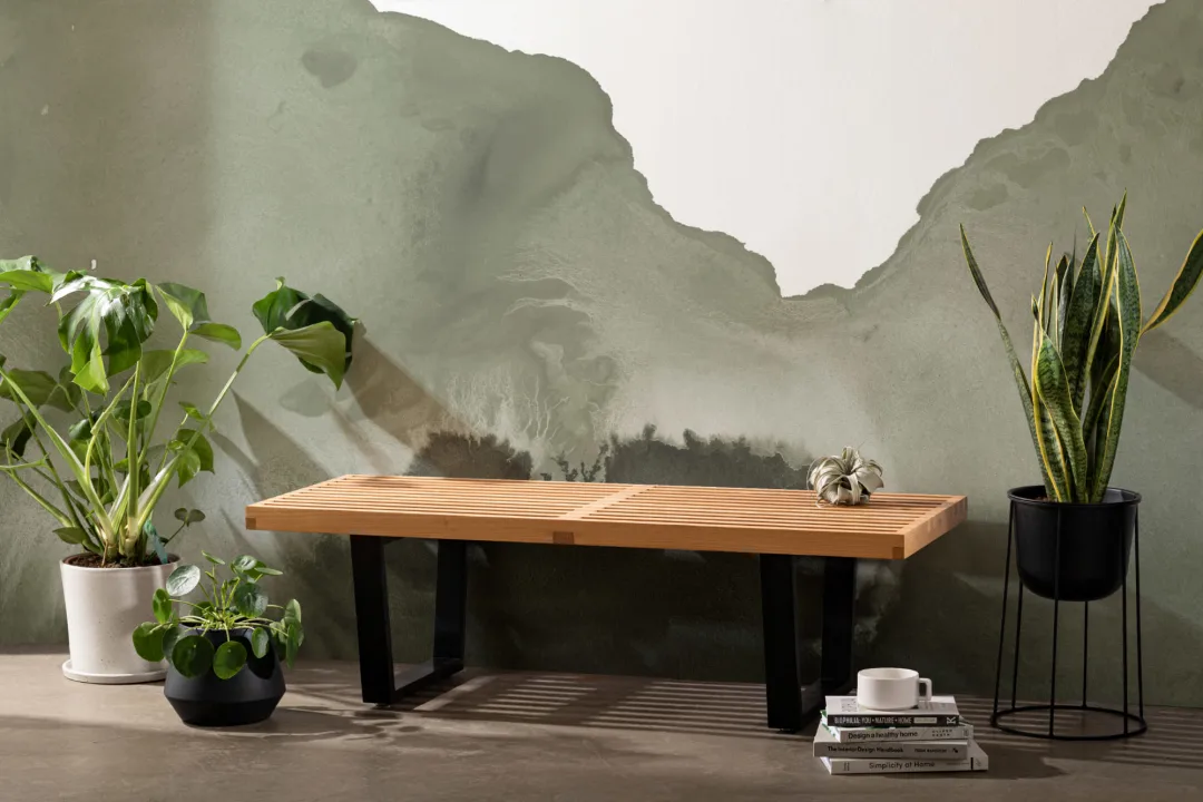 Pseudo Sage Watercolor Wallpaper Mural