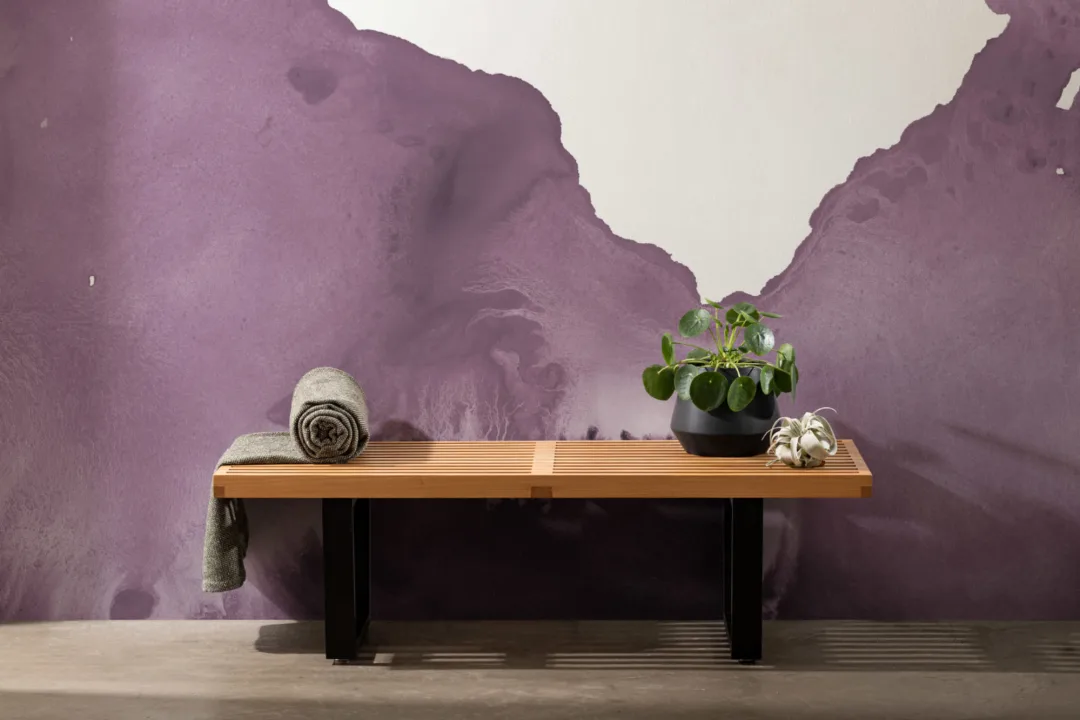Pseudo Purple Watercolor Wallpaper Mural