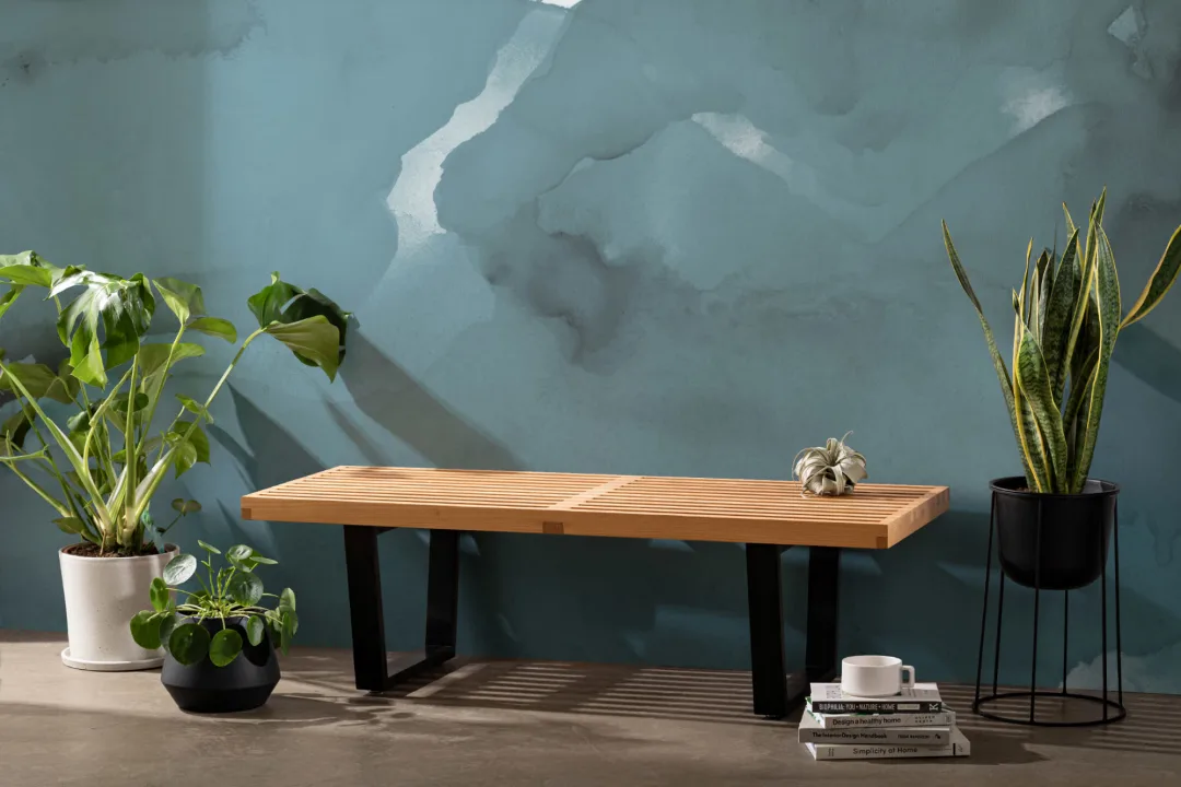 Envy Teal Watercolor Wallpaper Mural