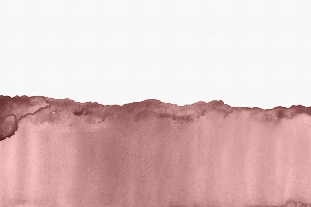Dusky Pink Wave Watercolor Wallpaper Mural