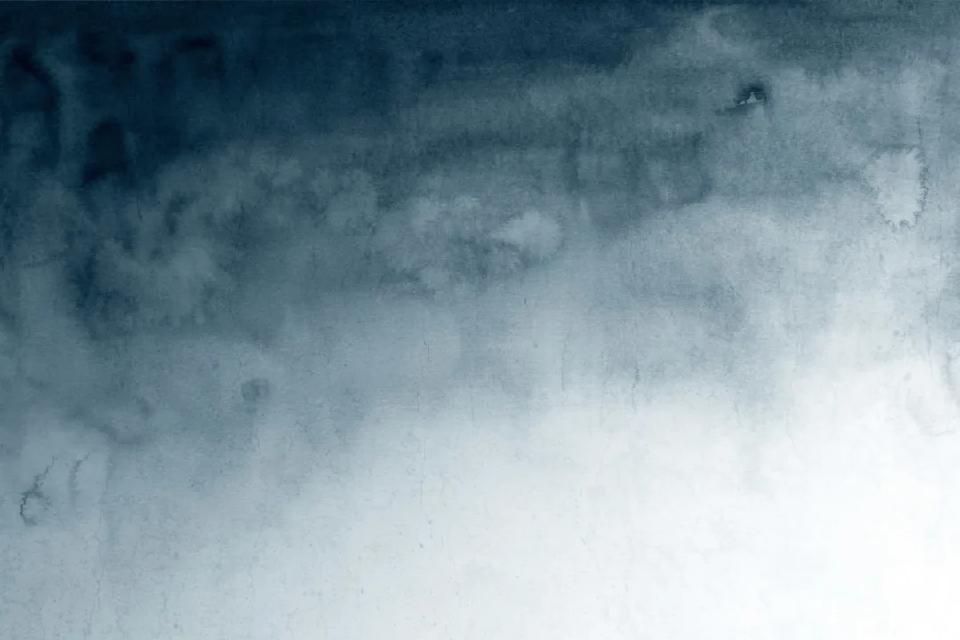 Papier Peint Panoramique Gris et Bleu Clair Dégradé à l’Aquarelle
