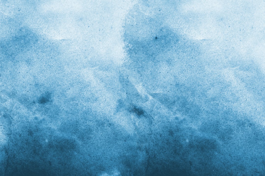 Blue Grunge Watercolor Paint Wallpaper Mural