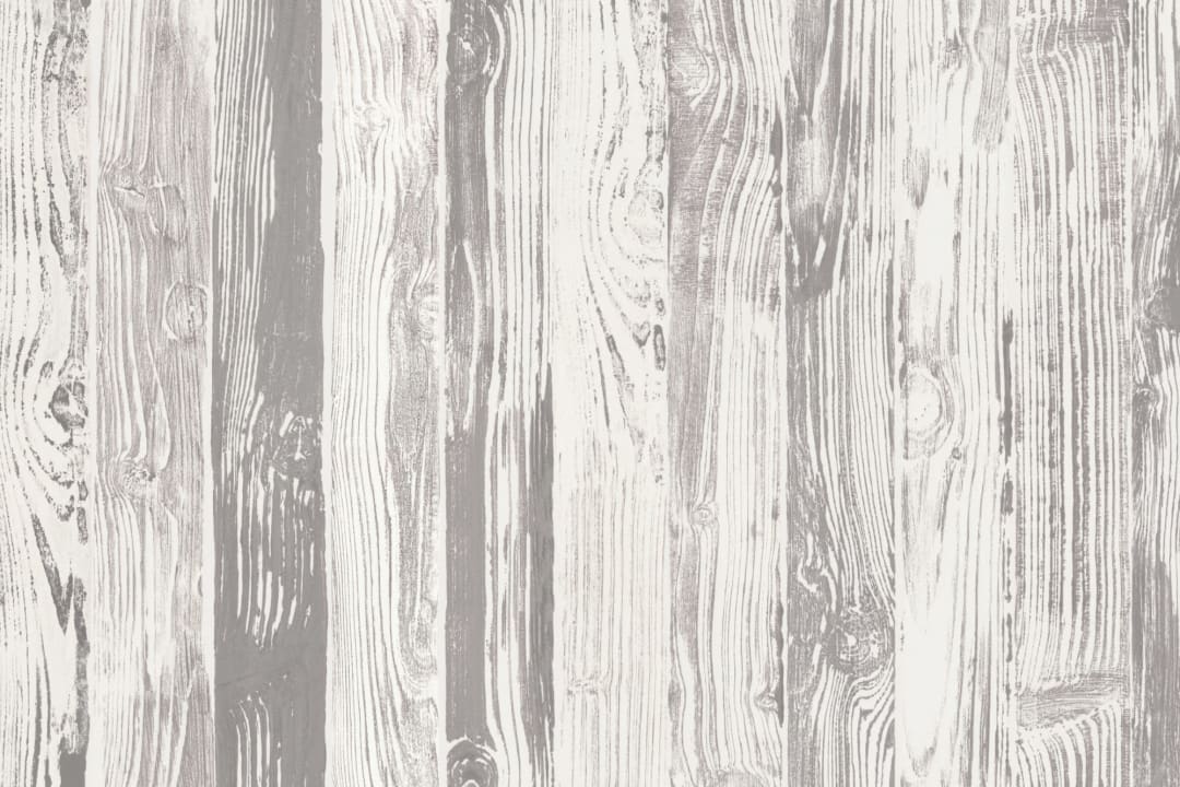Neutral Printed Wood Panel Effect Wallpaper Mural