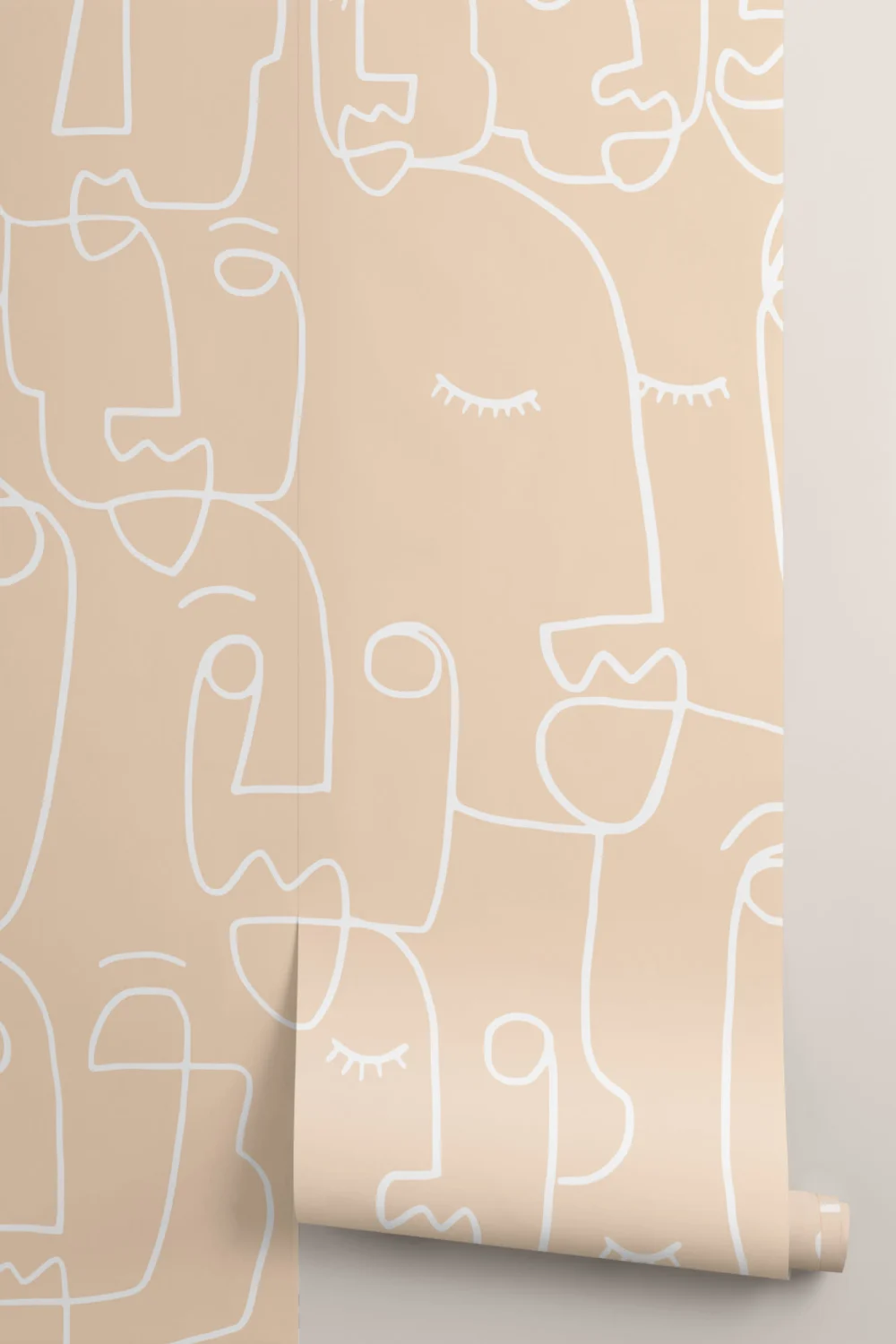 Fototapete Großes Gesicht Nude