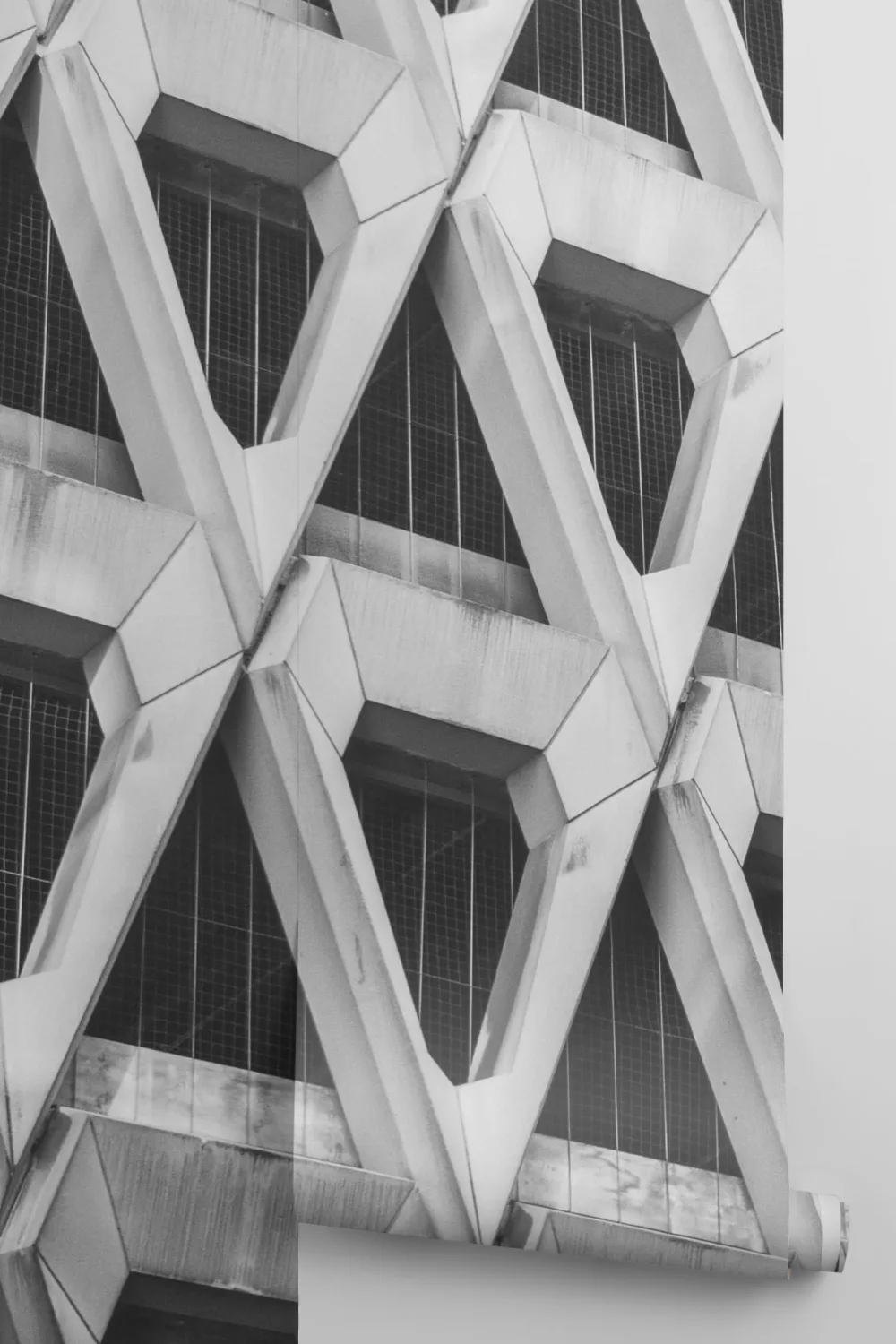 Brutalist Welbeck Street Wallpaper Mural