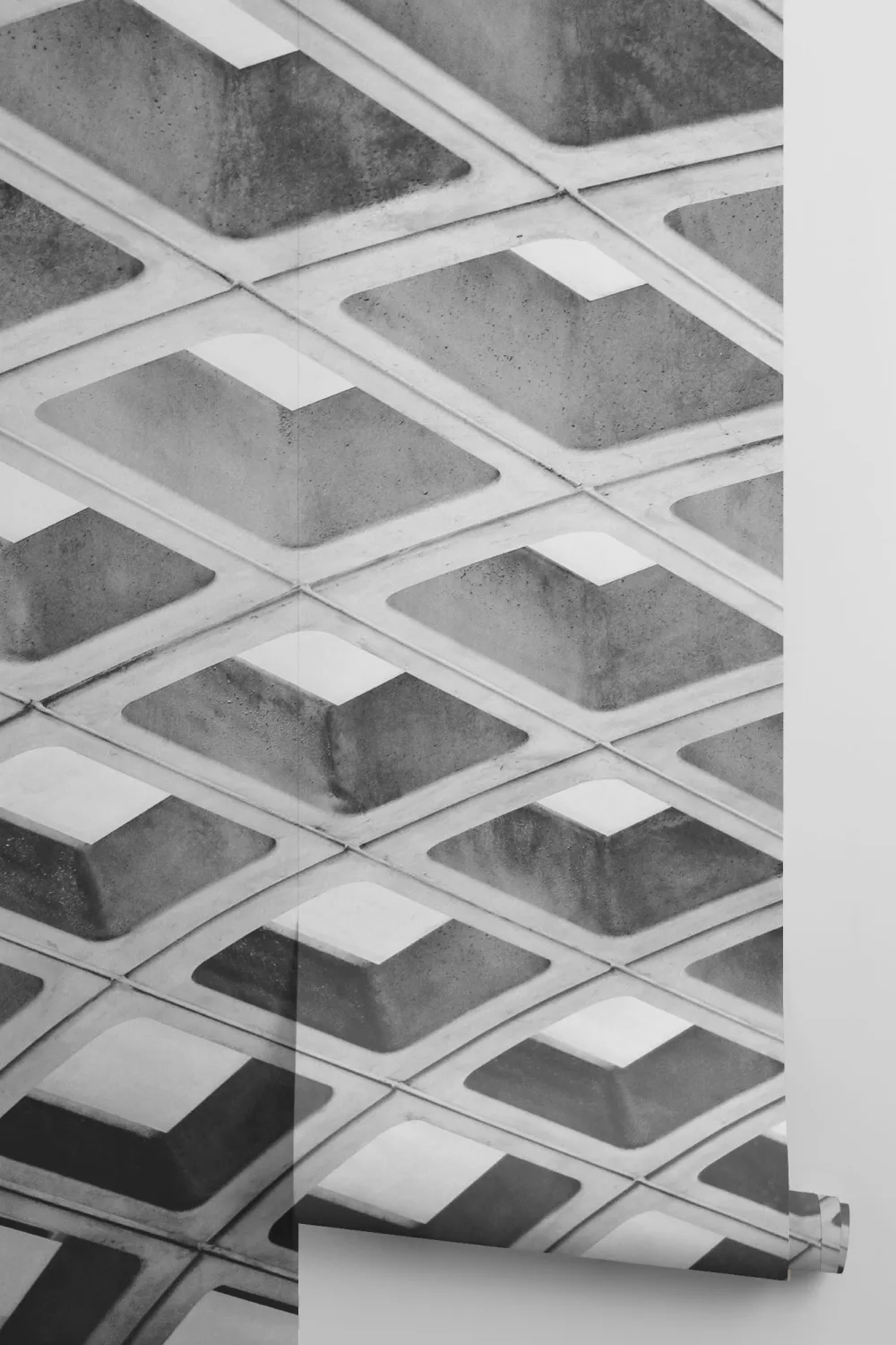 Brutalist stație de metrou DC Wallpaper Mural