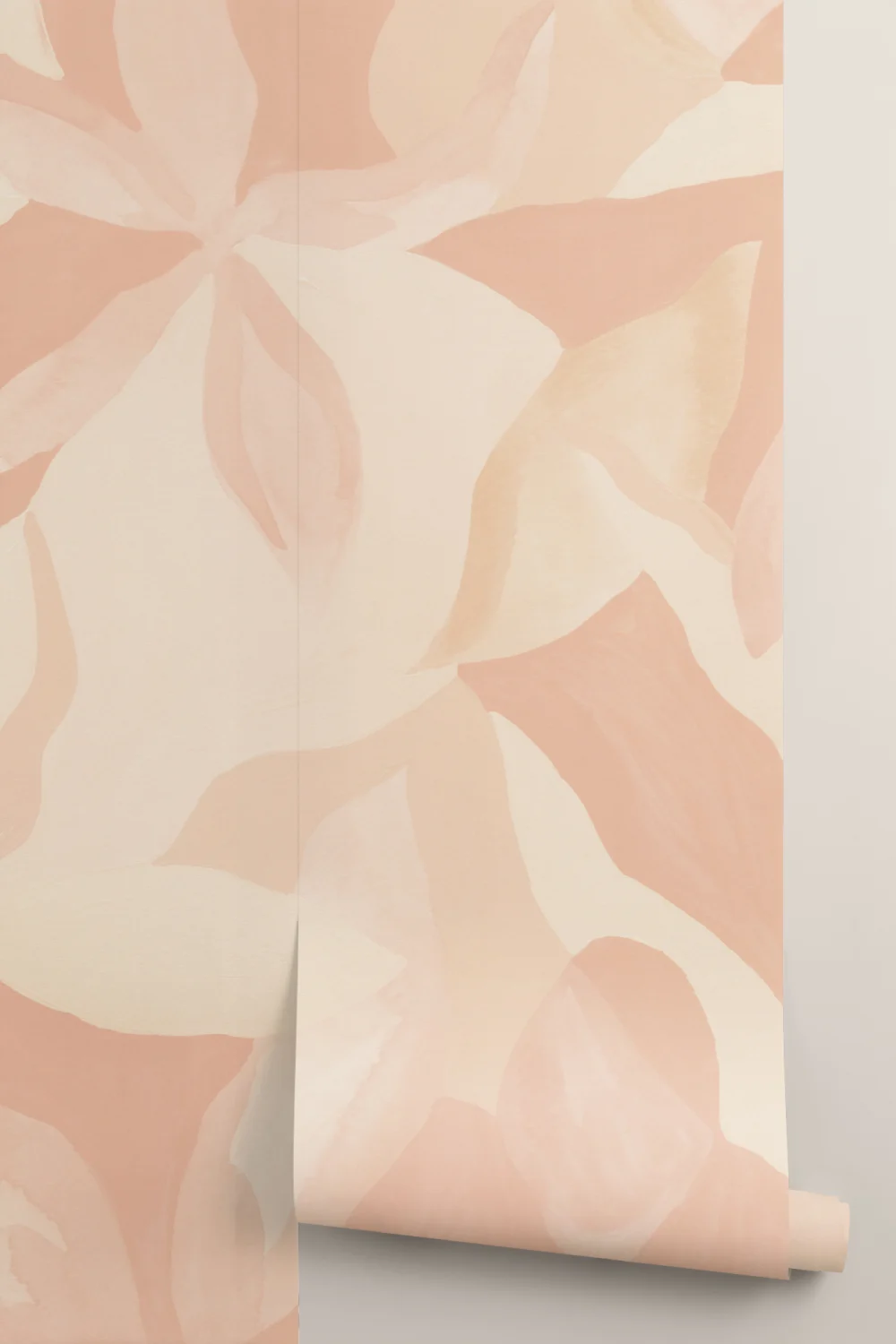 Pastell abstrakt blomstrete mønster fototapet