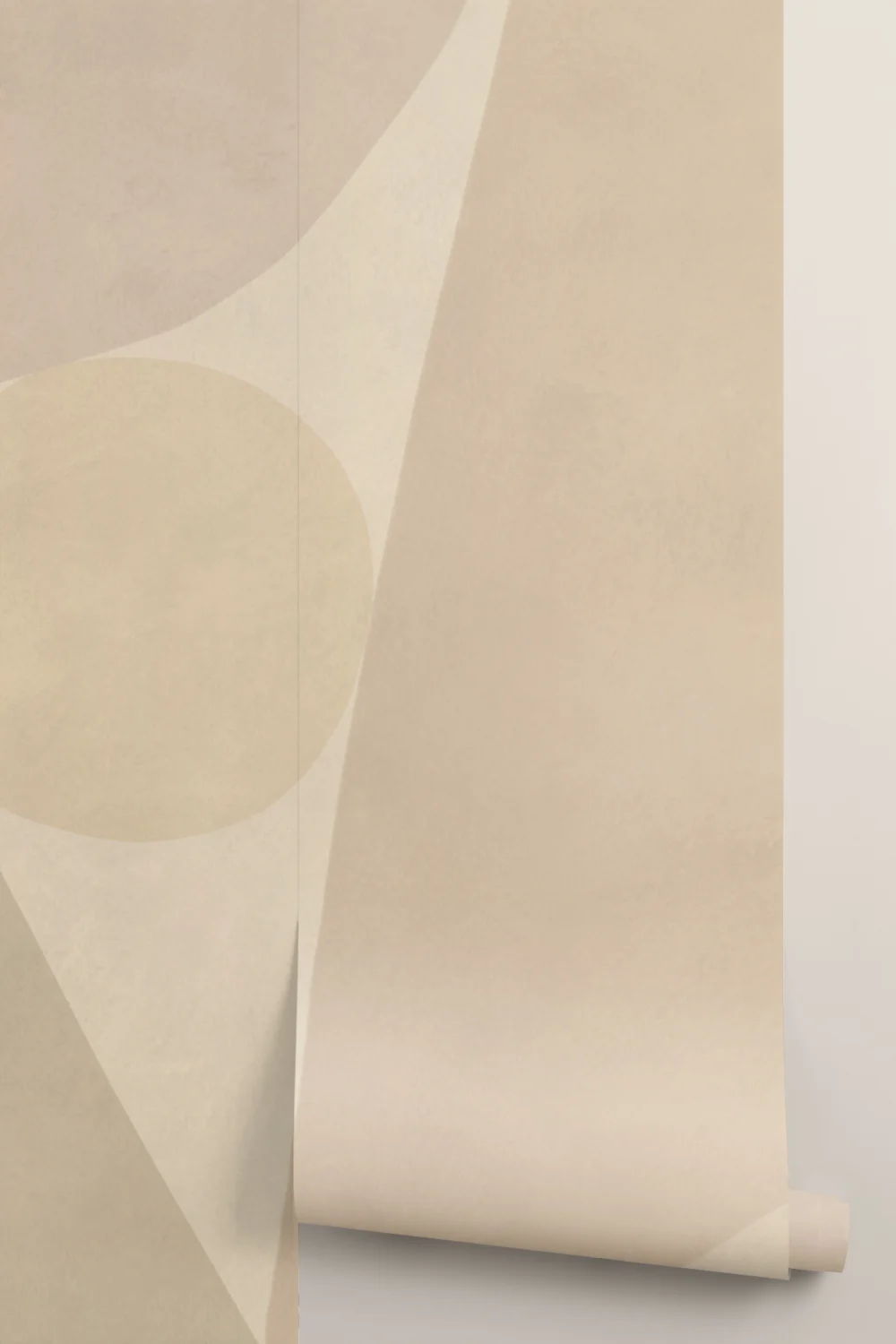 Neutral Abstract Serenity Modern Style Wall Mural