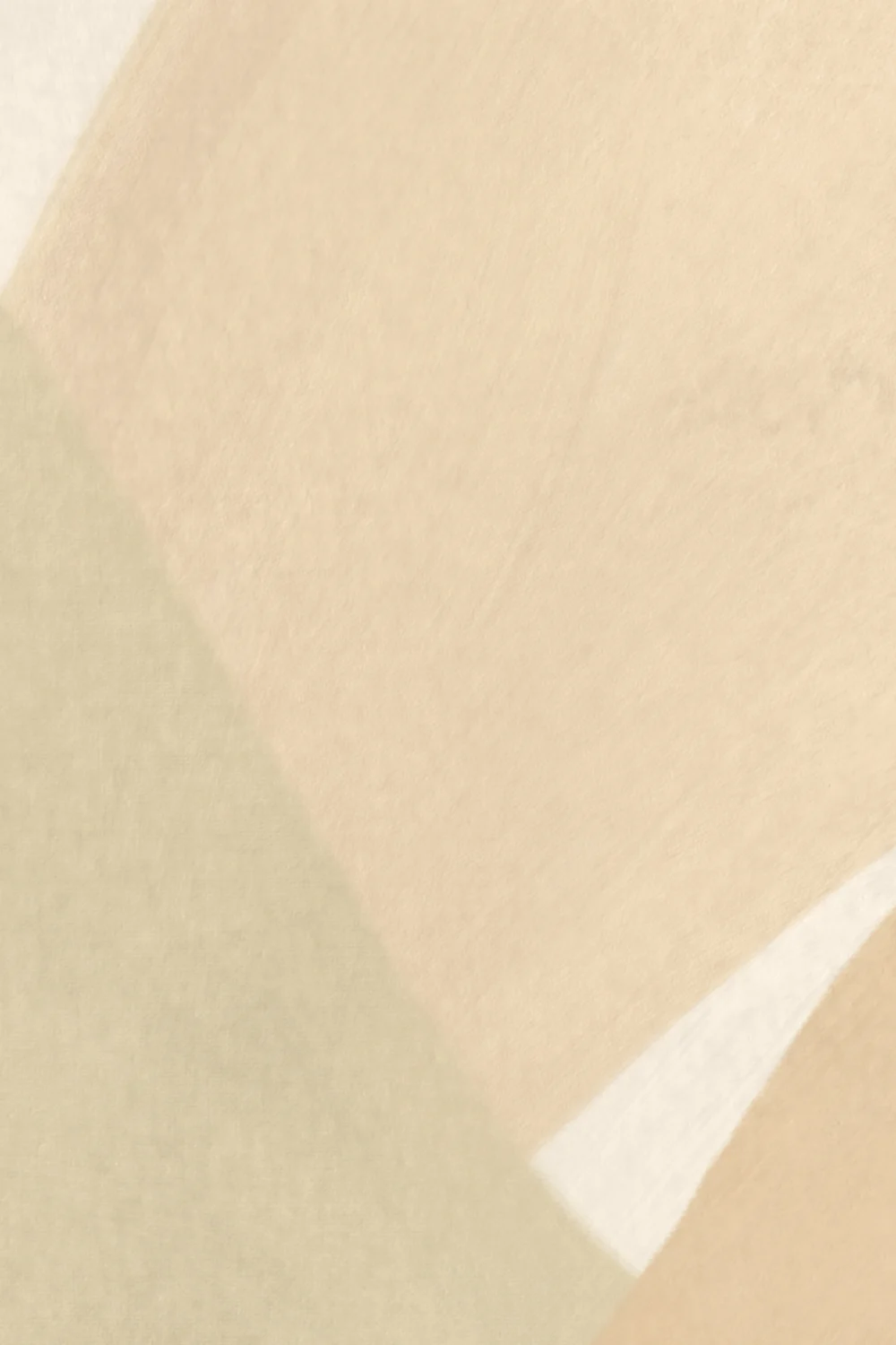 Neutrale Tulum abstracte stijl muurschildering voor een kalme sfeer