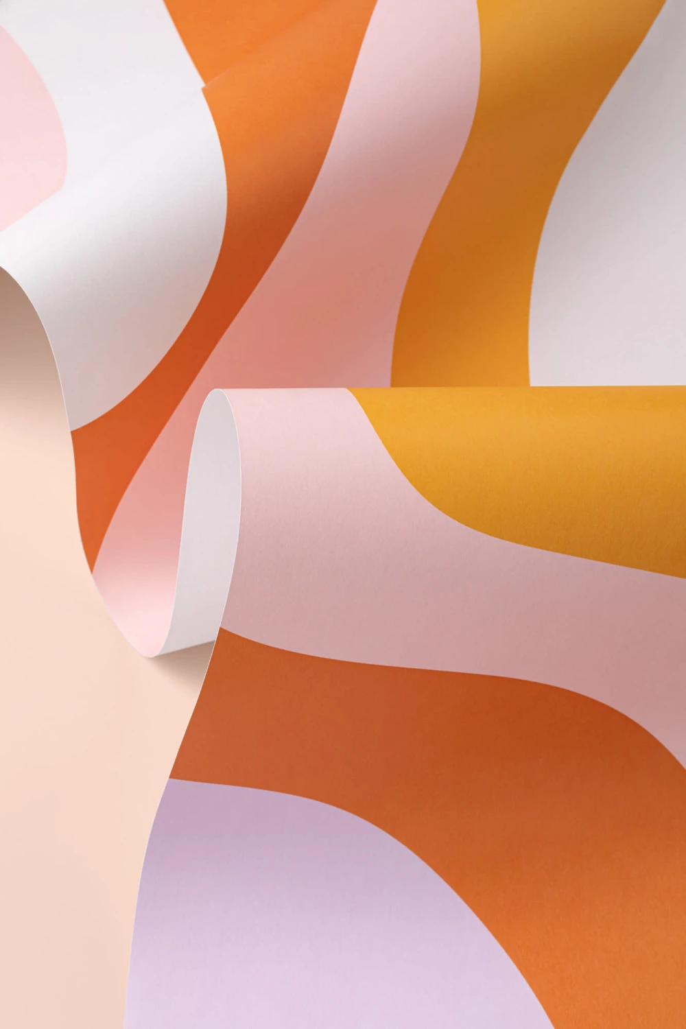 Groovy Colorful 70s Wallpaper Mural