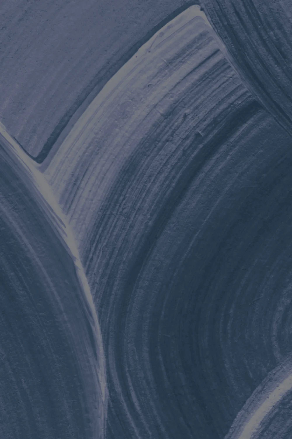 Navy Large Swirl Brush Strokes Wall Mural