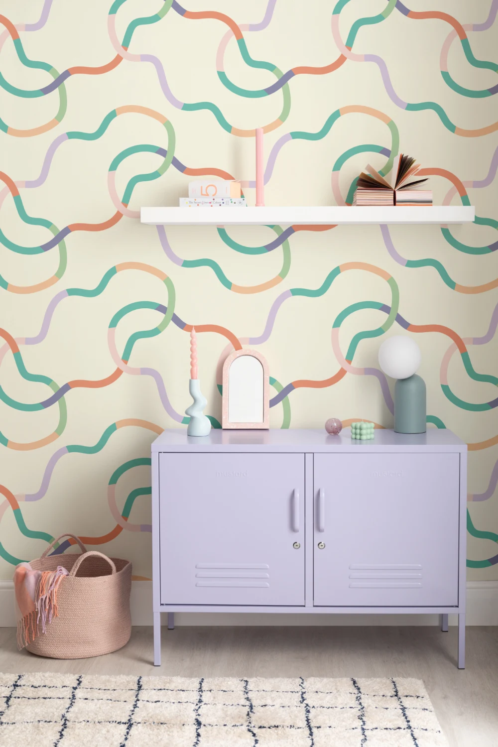 Elizabeth Olwen Chromaloop Pastel Mural