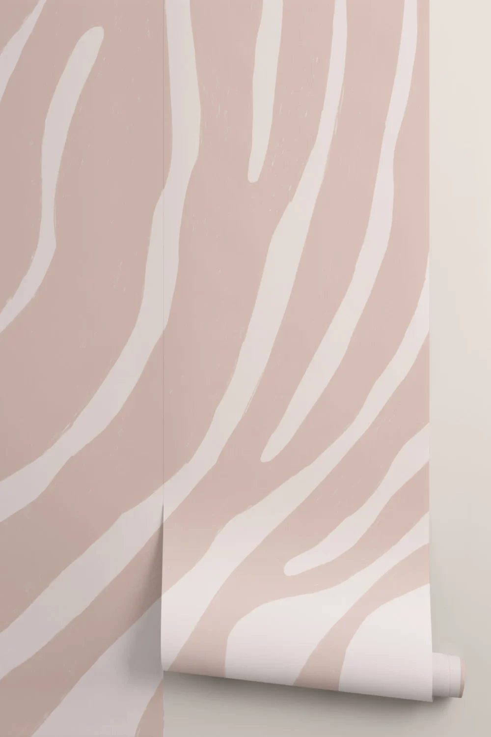 Pink Zebra Print Wallpaper Mural