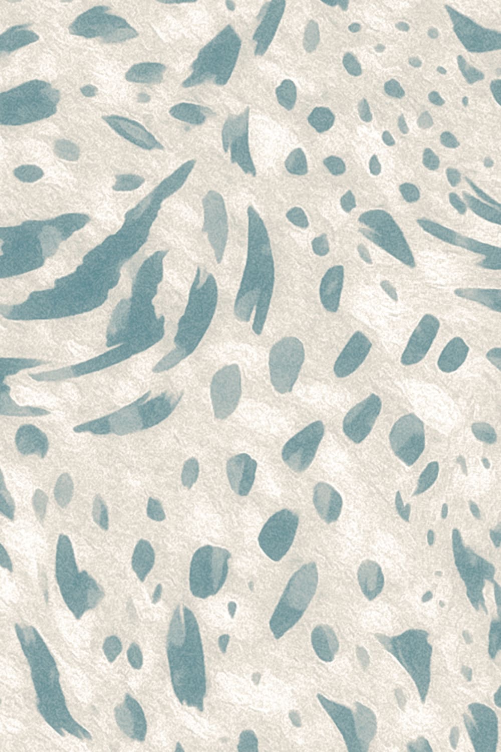 Cool Blue Abstract Pattern Prance Mural