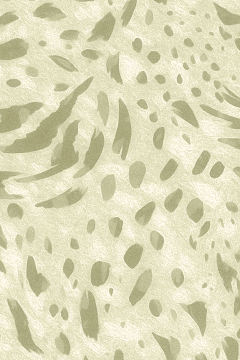 Green Abstract Nature Pattern Mural For Modern Spaces