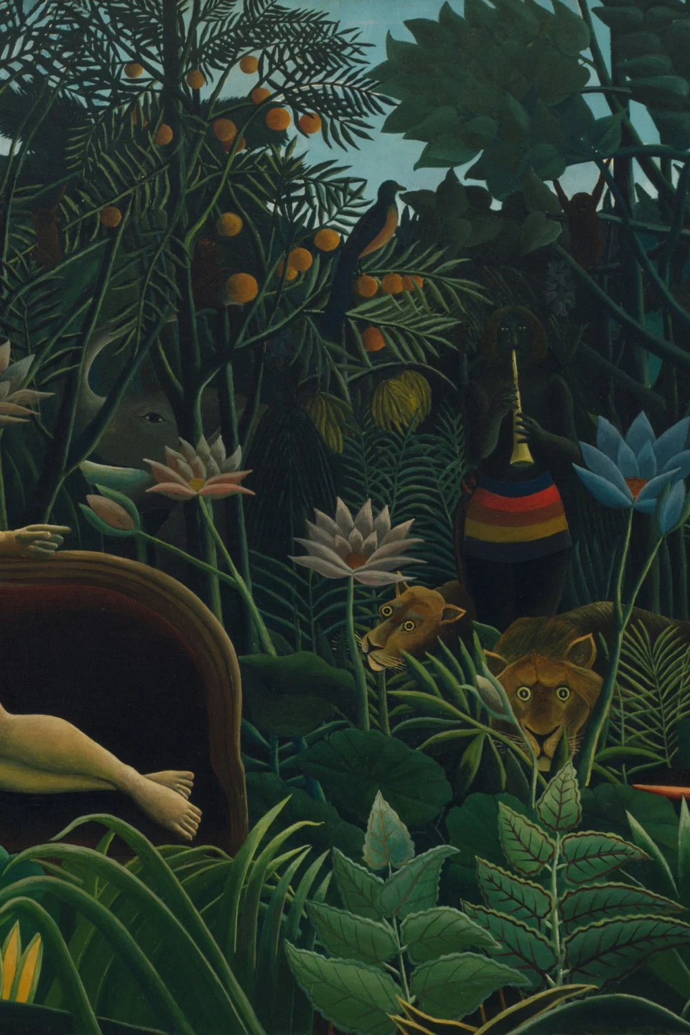 Carta da Parati Il Sogno di Henri Rousseau