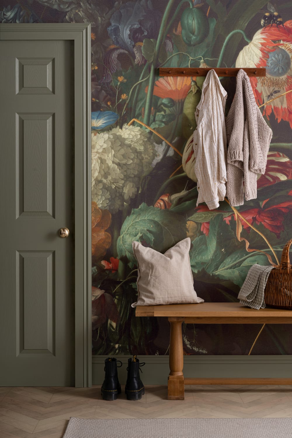 Vase of Flowers' de de Heem Wallpaper Mural