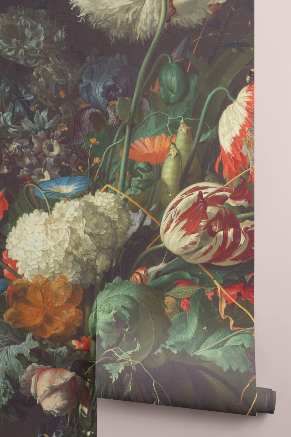 Vase of Flowers' de de Heem Wallpaper Mural