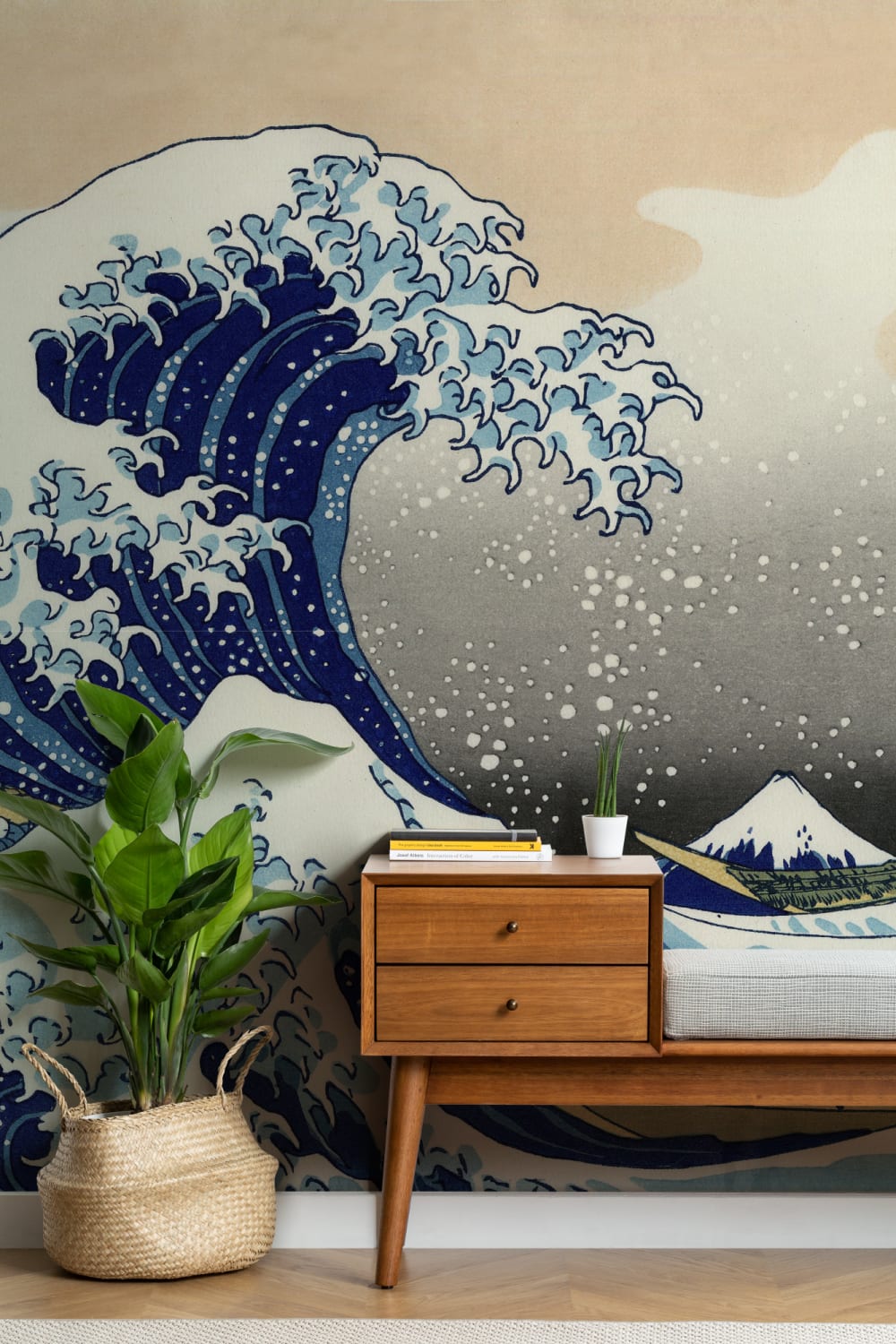 Fototapete Die Große Welle vor Kanagawa von Hokusai