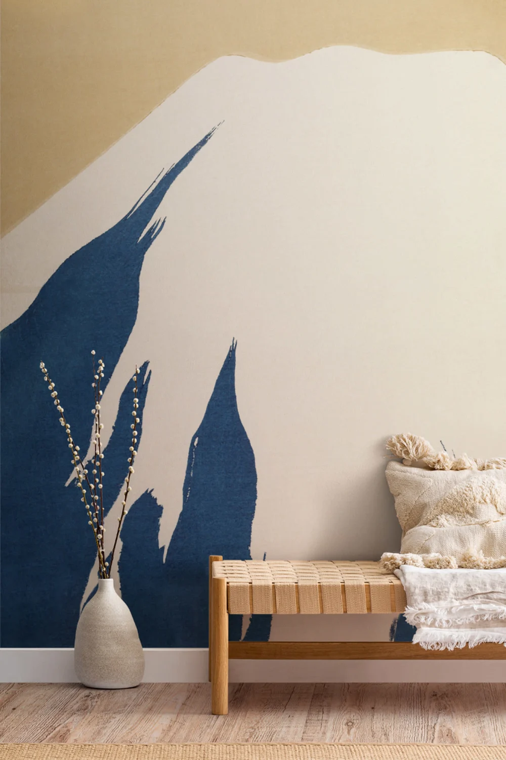 Peak of Mount Fuji by Kamisaka Sekka Japan Wallpaper Mural