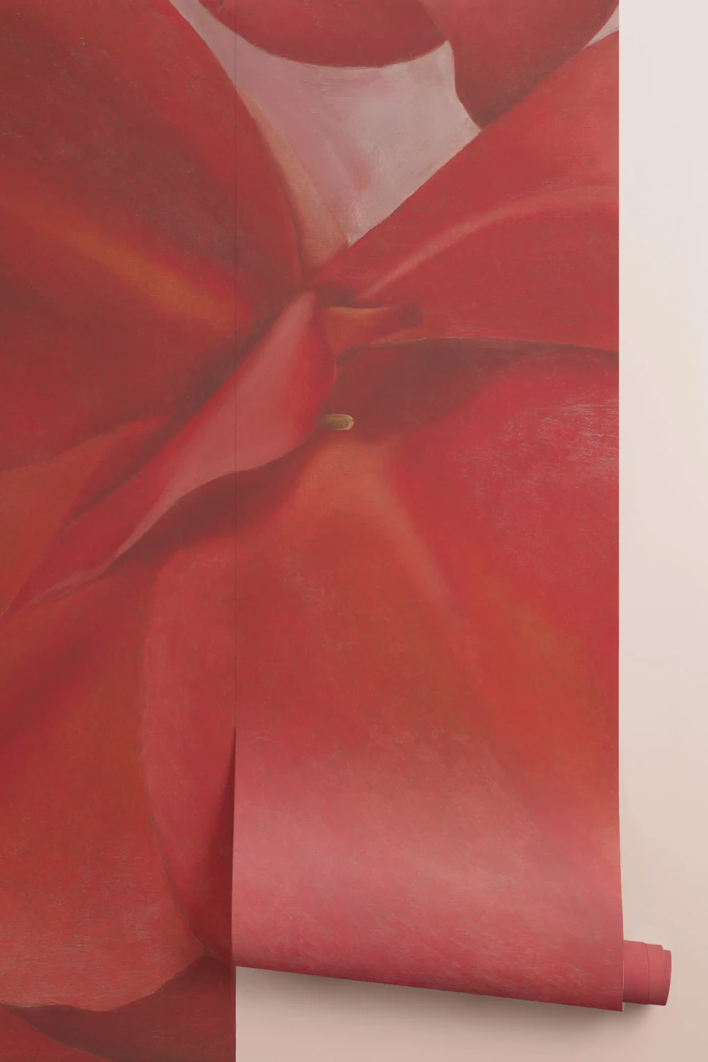 Georgia O Keeffe Red Cannas Wall Mural