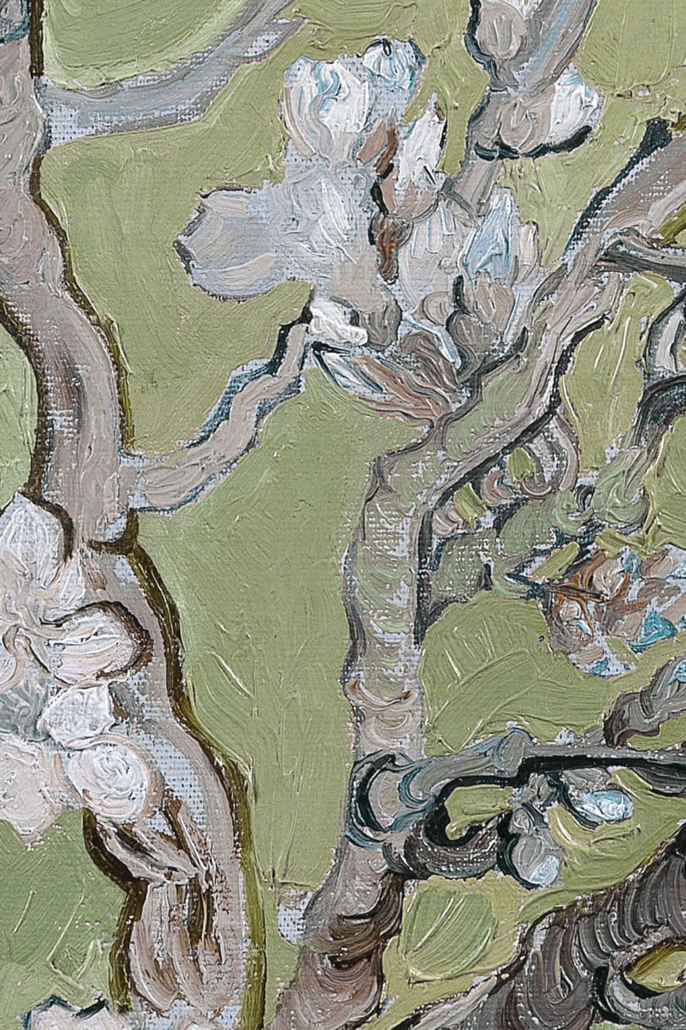 Green Almond Blossom by Vincent Van Gogh Mural