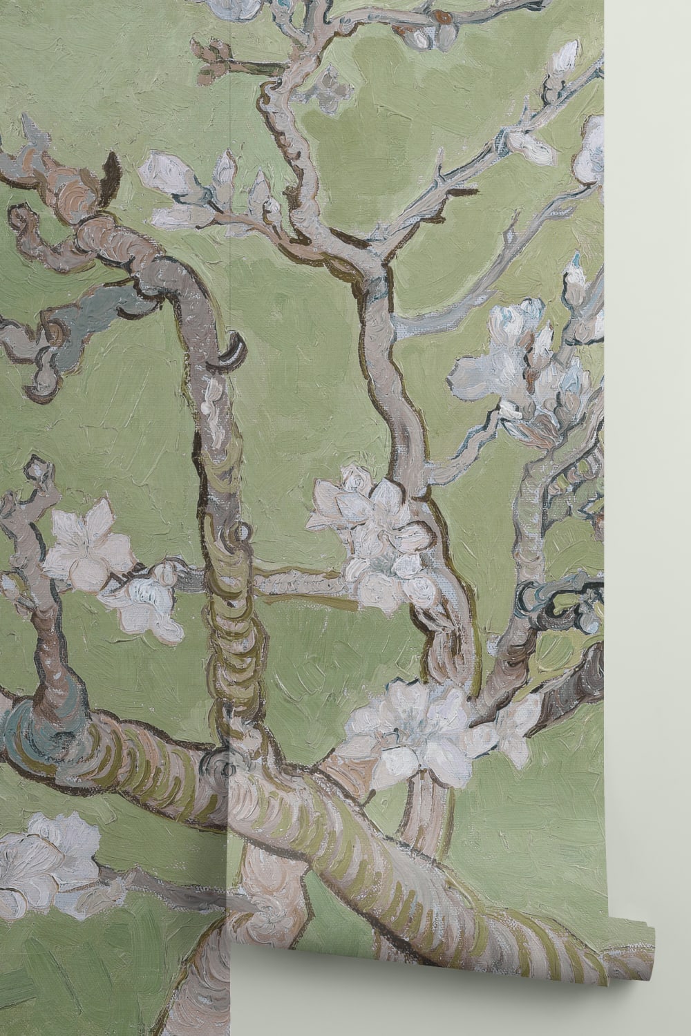 Green Almond Blossom by Vincent Van Gogh Mural
