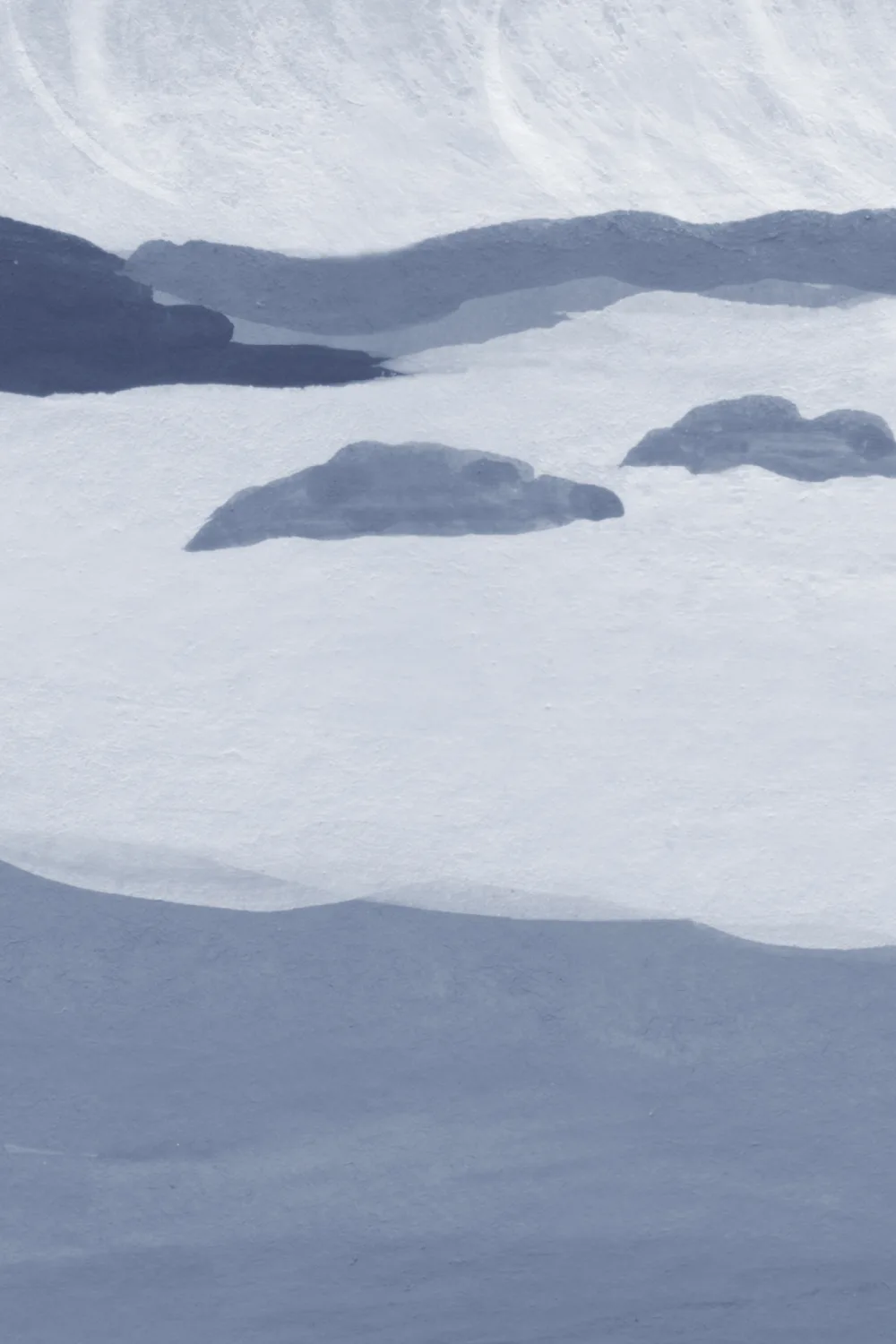 Blauwe Kust Horizon Oceaan Landschap Muurschildering