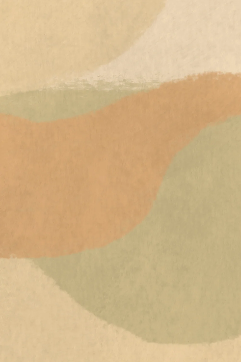 Beige Sun Abstract Flare Art Wall Mural
