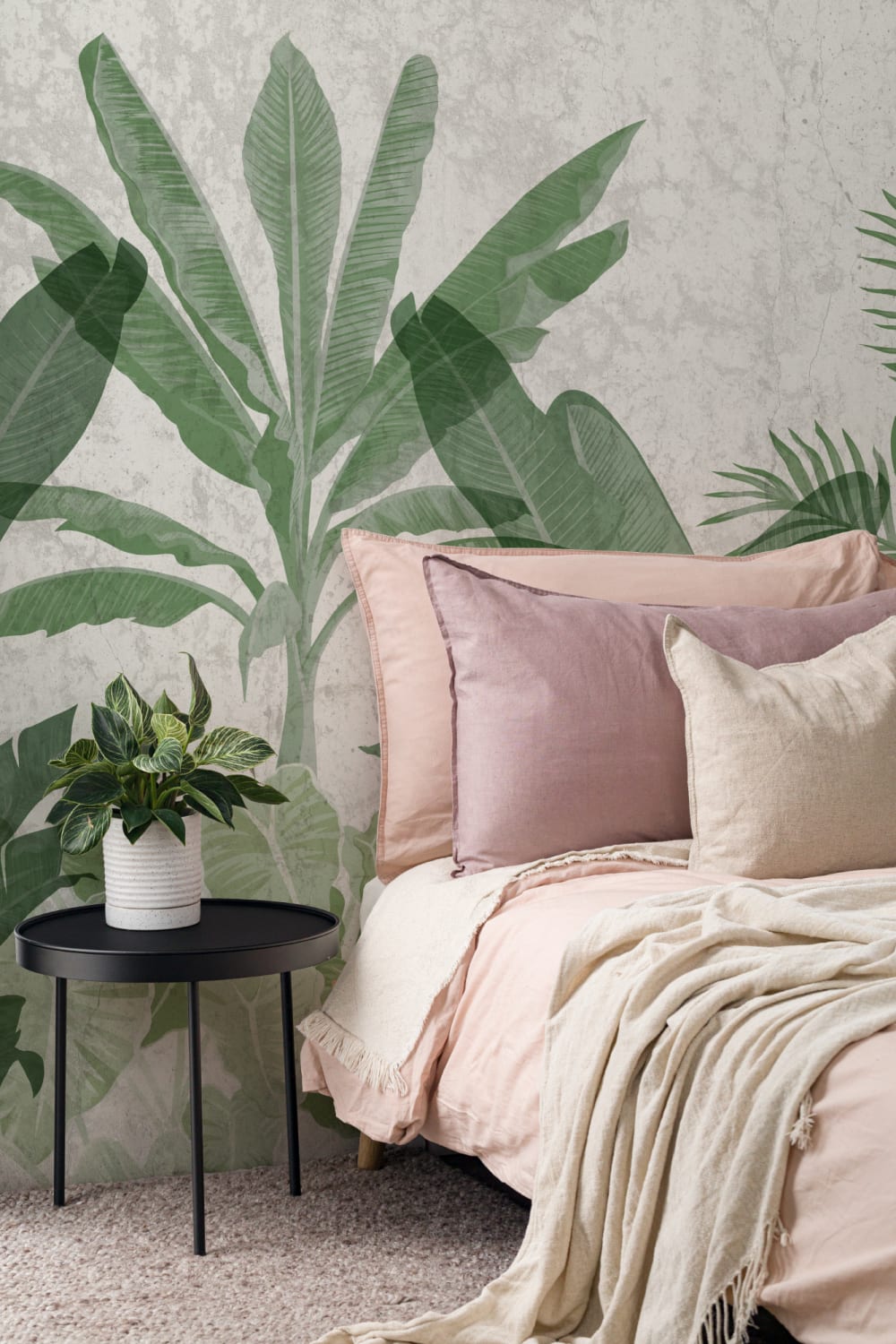 Biophilic Tropical Plants Fototapeta na ścianę