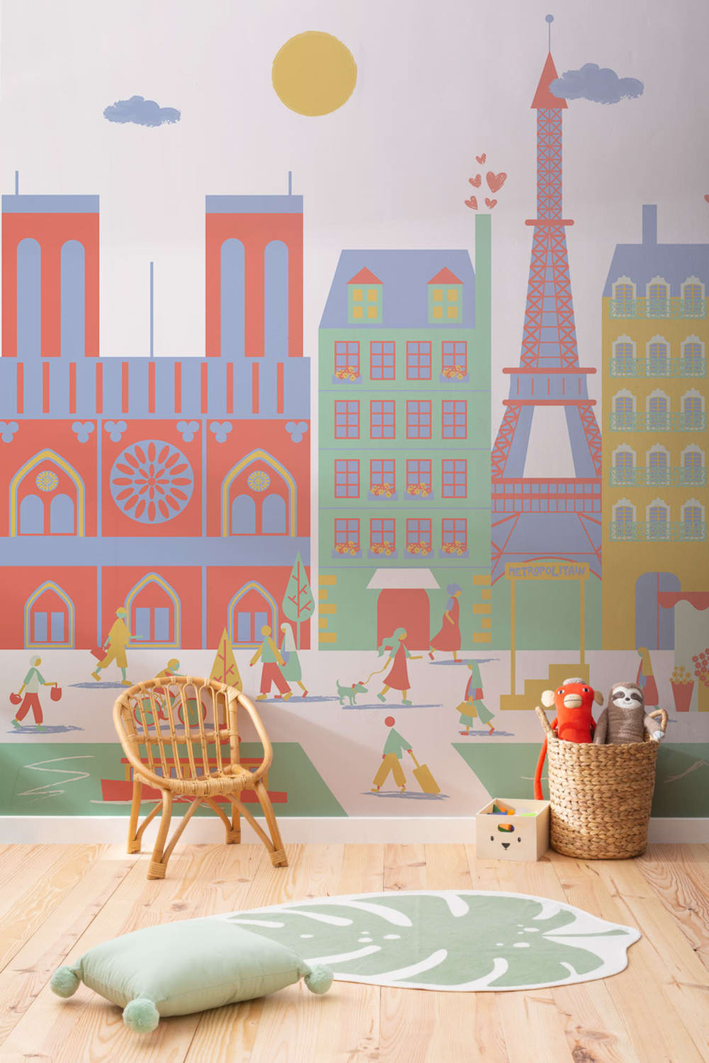 Paris City Living kuvatapetti