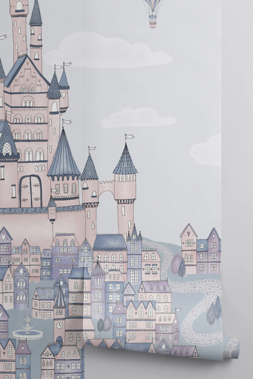 Princess Palace Fairytale Wallpaper Mural